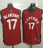 Toronto Raptors #17 Jonas Valanciunas Red Stitched NBA Jersey,baseball caps,new era cap wholesale,wholesale hats